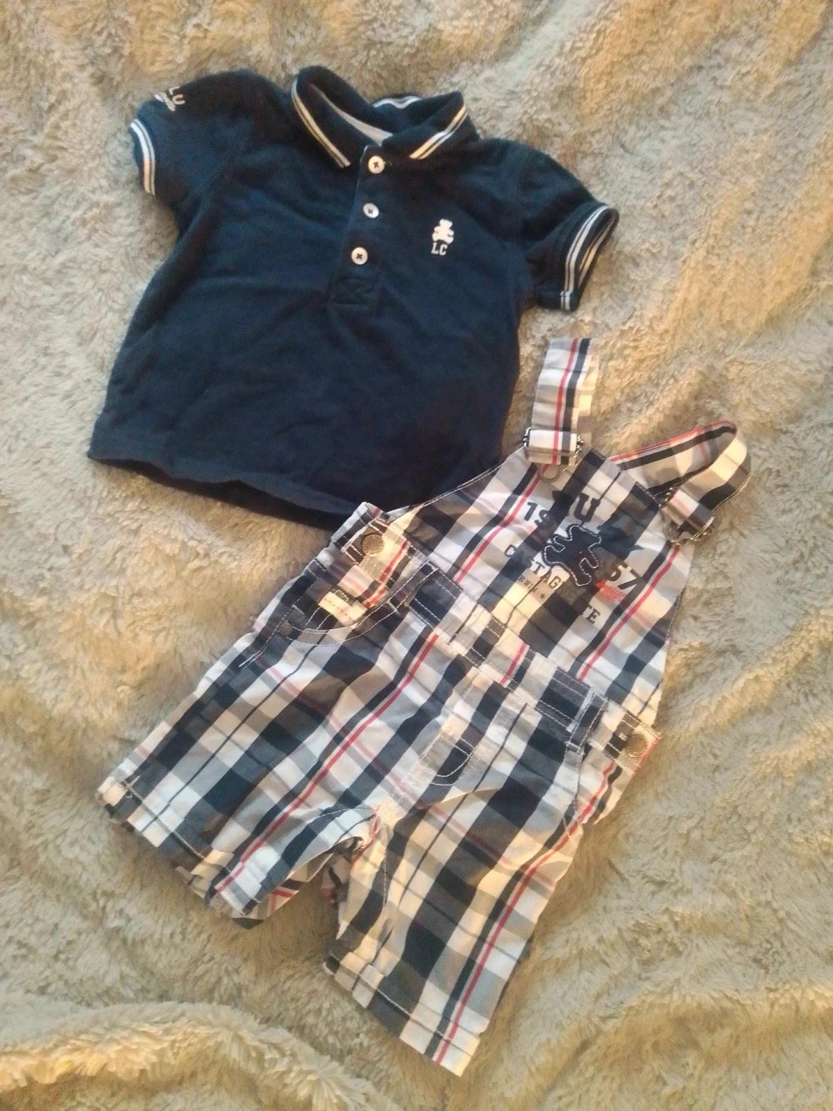 Ensemble salopette 6 mois